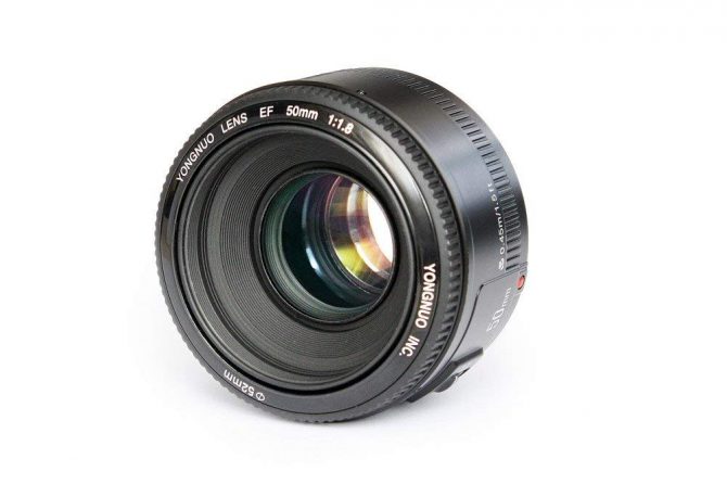 Yongnuo YN50 mm F1.8 para Canon EF