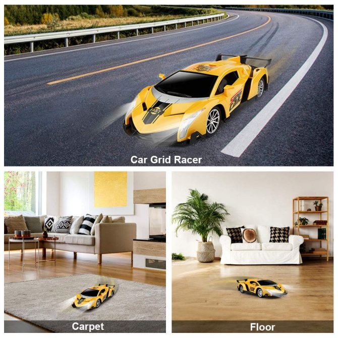 Super car deportivo amarillo - Control Remoto - Imagen 5