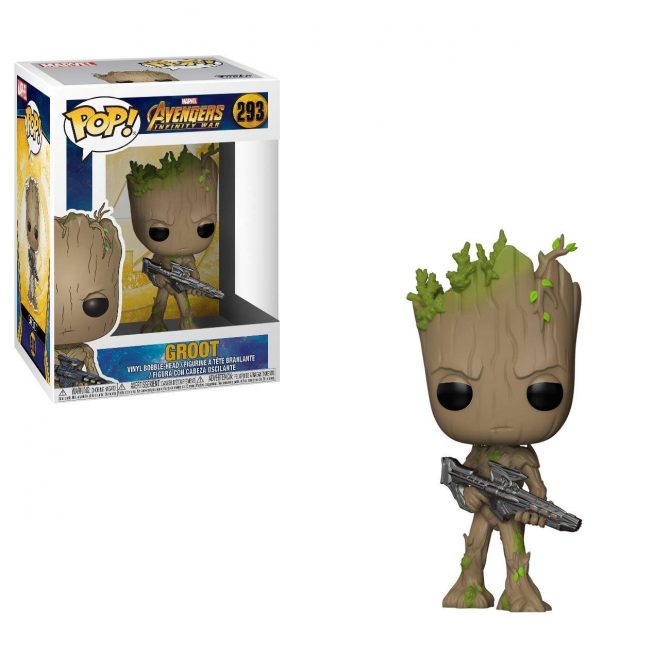 Bebe Groot con Pistola Avengers infinity War - Funko Pop
