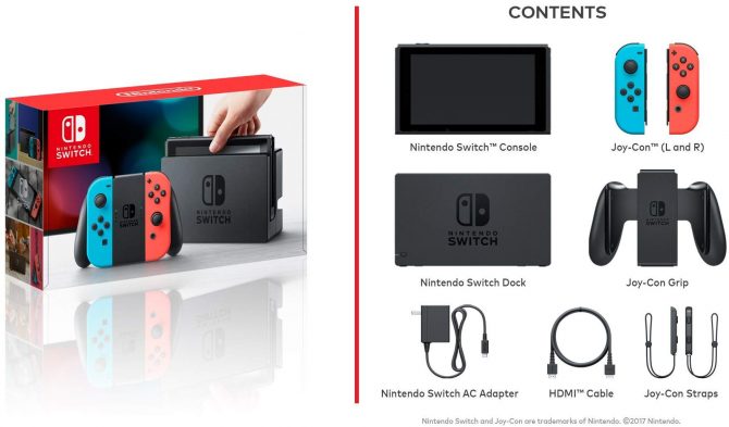 Nintendo Switch con Joy-Con azul neón y rojo neón - Imagen 5